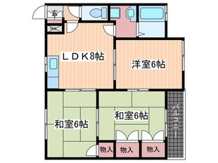 メゾニティエナミの物件間取画像